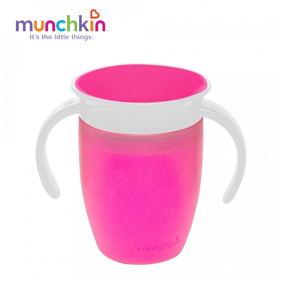 Munchkin - Cốc Tập Uống nước 360 độ chống đổ, dung tích 207ml và 296ml