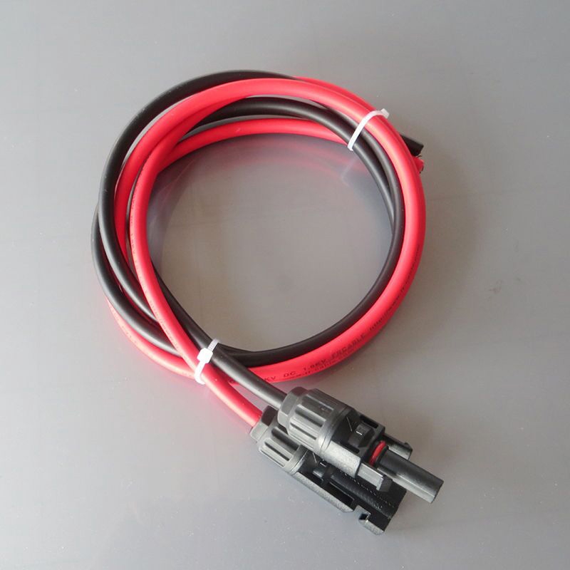 Dây cáp kết nối tấm pin năng lượng mặt trời 1m Male &amp; Female MC4 Connectors