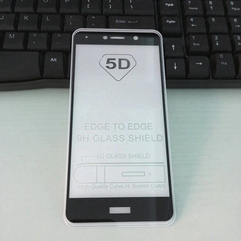 Miếng dán 5D Full màn cho Huawei Y7 Prime - Đen