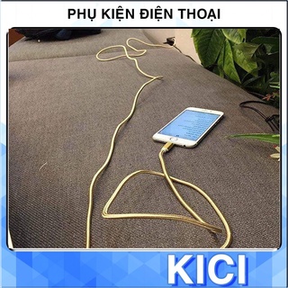 Cáp sạc 3m bọc dù cao cấp cho iphone, ipad - cáp sạc iphone 3m lightning kici shop