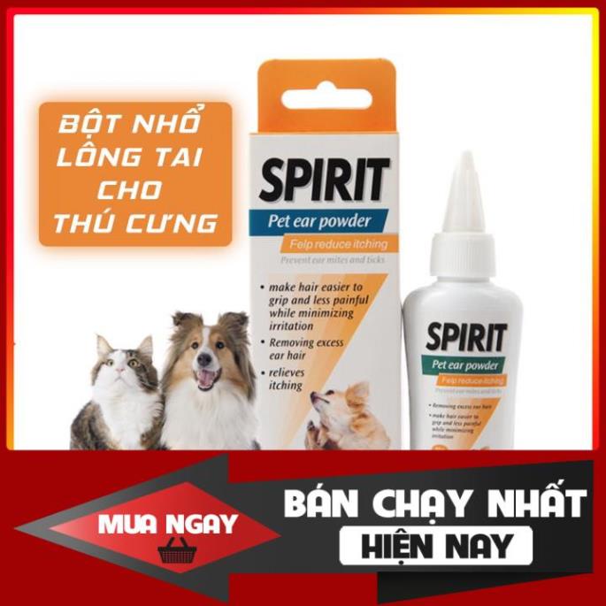 Bột Nhổ Lông Tai Cho Chó Mèo SPIRIT #Tintin Pet Store