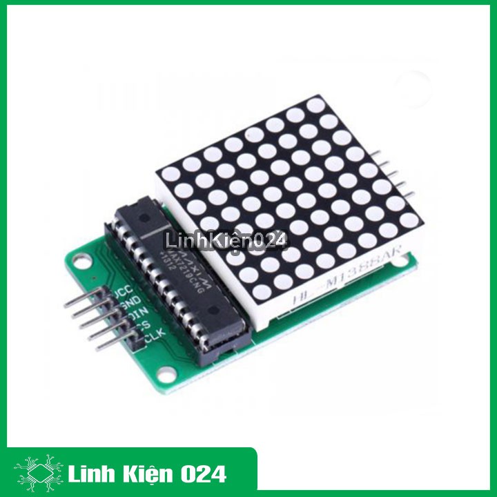 Module led Matrix 8x8 Max7219 tạo hiệu ứng hình ảnh