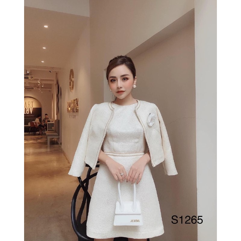 [ xả kho ] MiD Set quý cô sang chảnh S1265 thời thượng Mie Design kèm ảnh thật