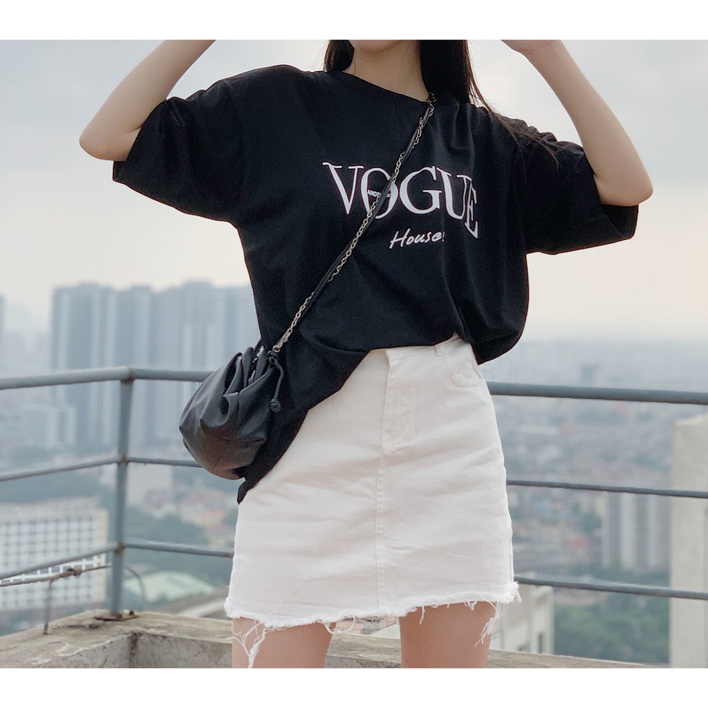 [Mã SKAMCLU7 giảm 10% tối đa 50K đơn 0Đ] Chân váy jeans gấu cắt 289 SK104 1994closet | BigBuy360 - bigbuy360.vn