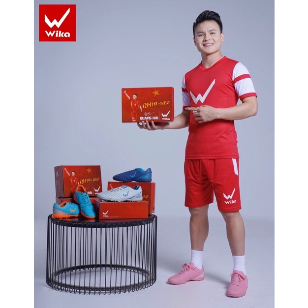 Giày đá bóng,đá banh wika Quang Hải QH19 Neo