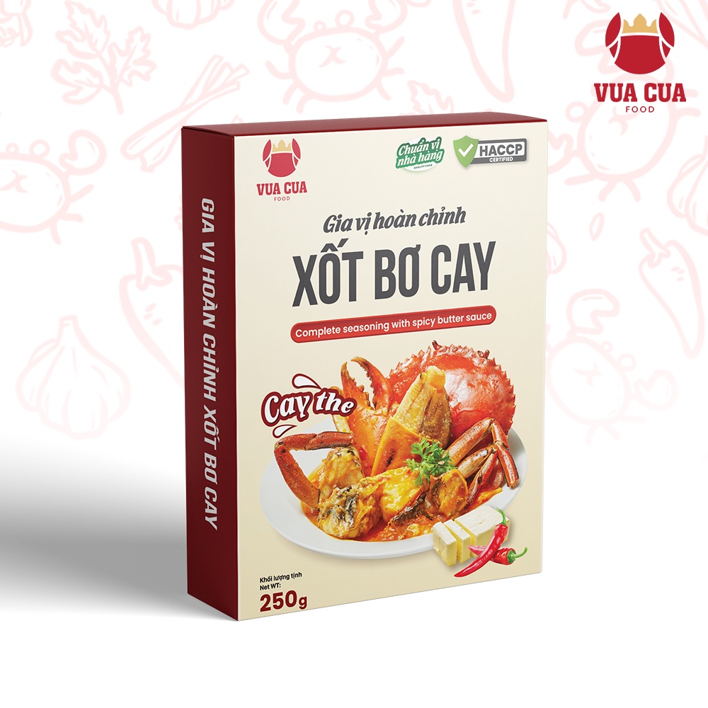 - Xốt Bơ Cay Vua Cua 200g