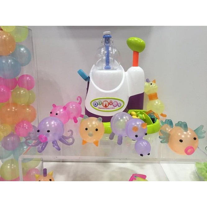 Bộ đồ chơi máy tạo hình con vật bằng bong bóng silicon đáng yêu