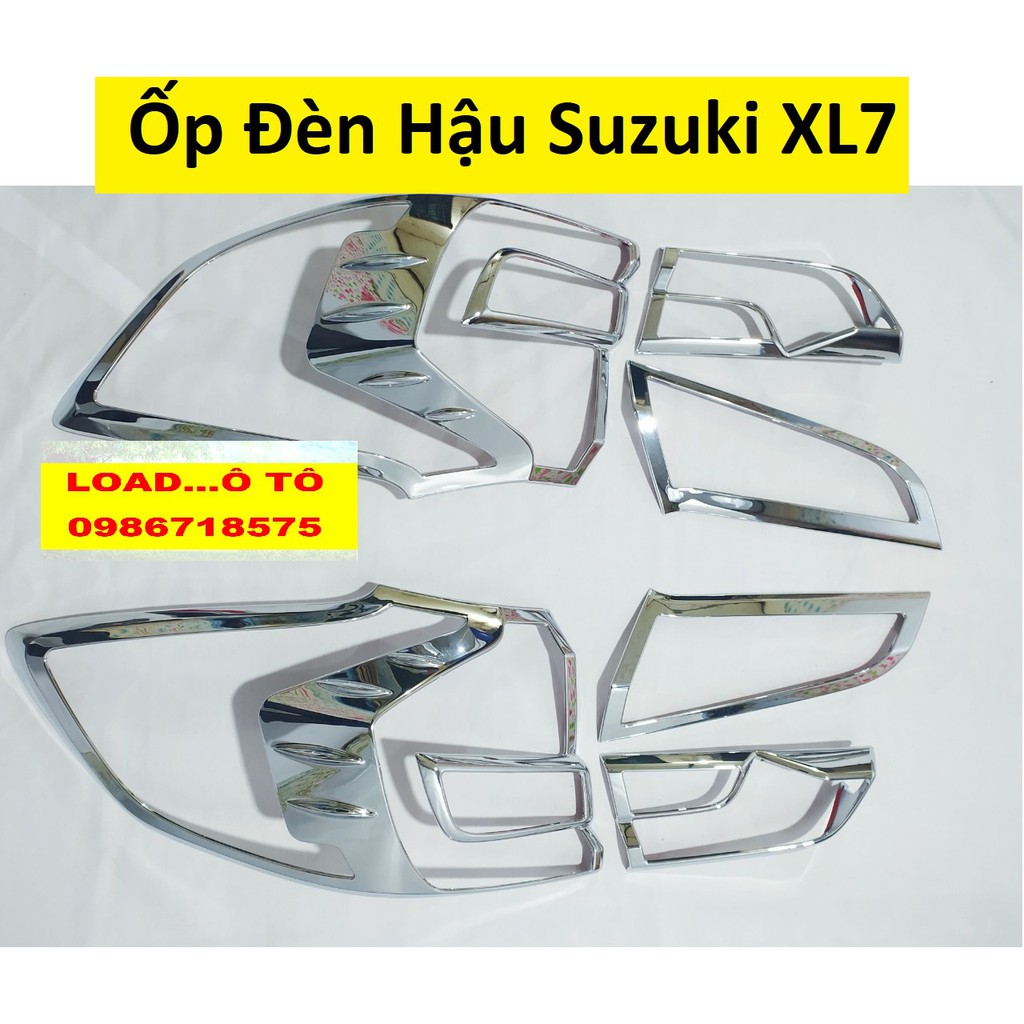 Ốp Đèn Hậu Suzuki XL7 Mạ Crom Cao Cấp