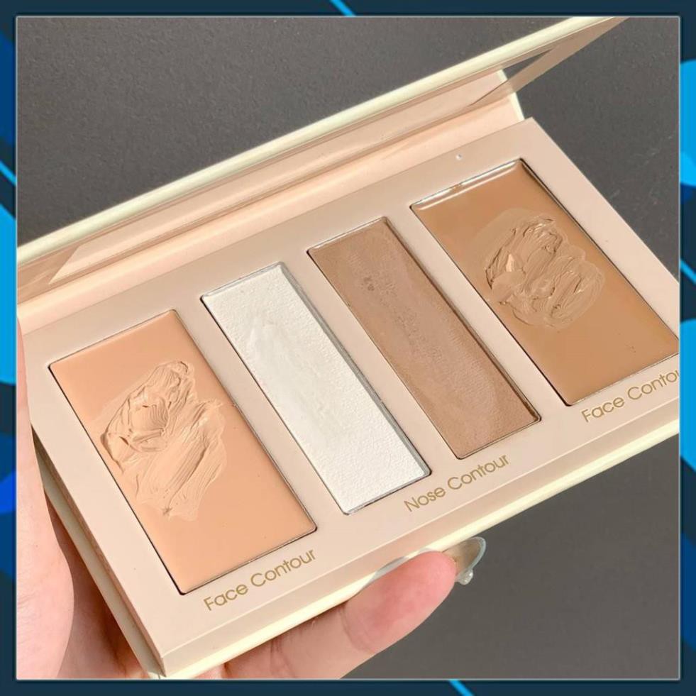 [ Hàng Nhập Khẩu ] Bảng Tạo Khối 4 Ô Kem + Phấn Lì Kết Hợp Nozo Contouring | BigBuy360 - bigbuy360.vn