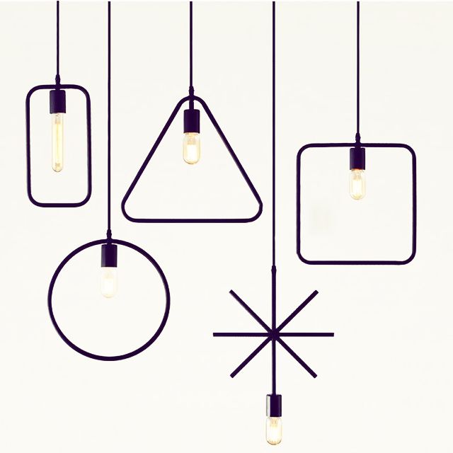 COMBO 5 HÌNH HỌC (TẶNG 5 BÓNG LED EDISON)