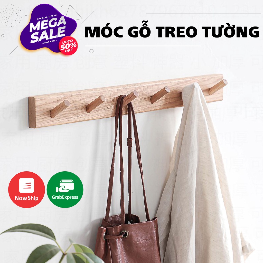 [GIÁ TẠI XƯỞNG] Cây Treo Quần Áo bằng gỗ - Phong cách decor tối giản, thanh lịch