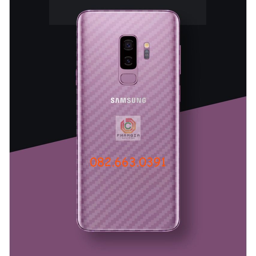 Miếng dán mặt lưng skin carbon Samsung Galaxy A3 2015/ A3 2016/ A3 2017