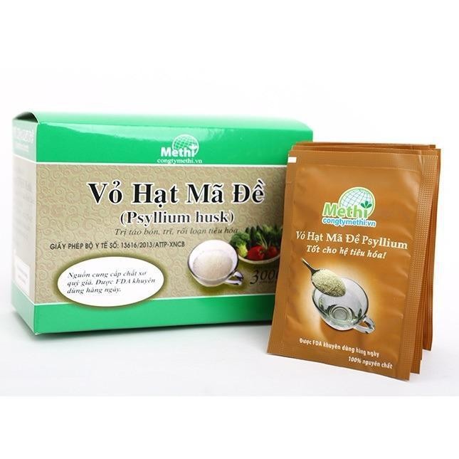 VỎ HẠT MÃ ĐỀ TRỊ TÁO BÓN, TRĨ, NHUẬN TRÀNG HALI NUTS - HỘP 140G