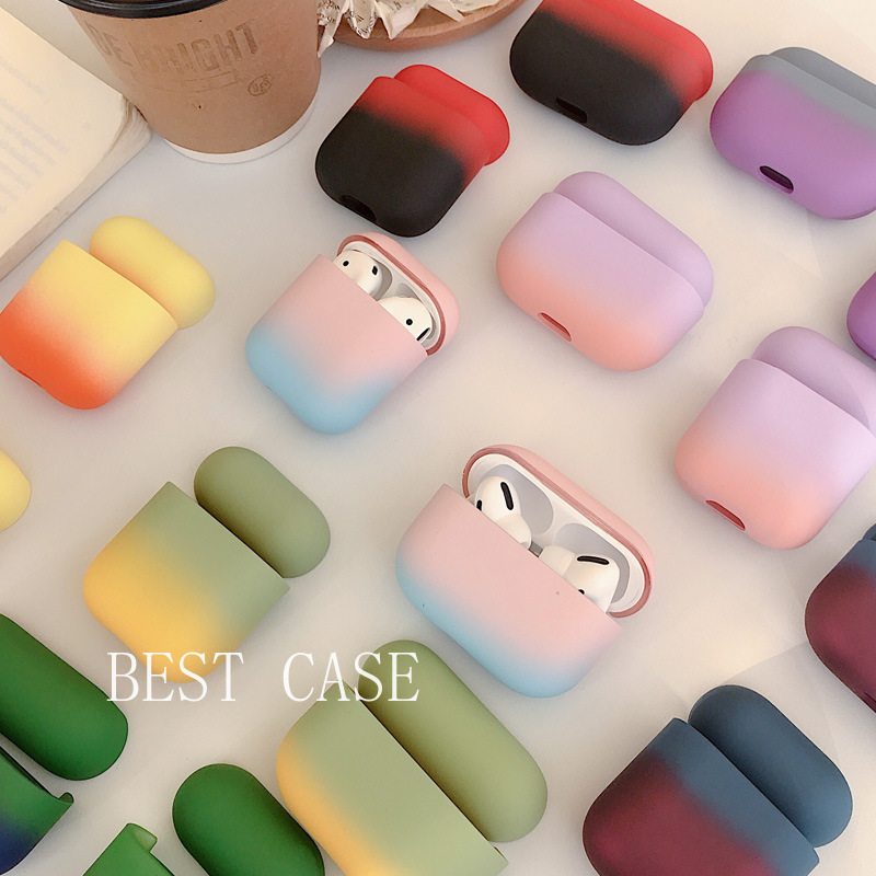 Vỏ bọc bảo vệ hộp sạc tai nghe Airpods 1/2/3 họa tiết độc đáo