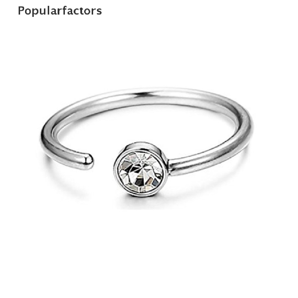 1 Khuyên Mũi Bằng Thép Không Gỉ Thời Trang Cá Tính