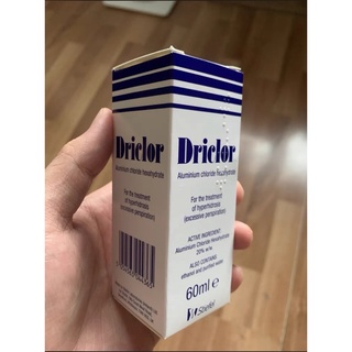 Driclor ngăn mồ hôi nách hiệu quả, Xuất xứ Anh quốc, mẫu mới 60ml