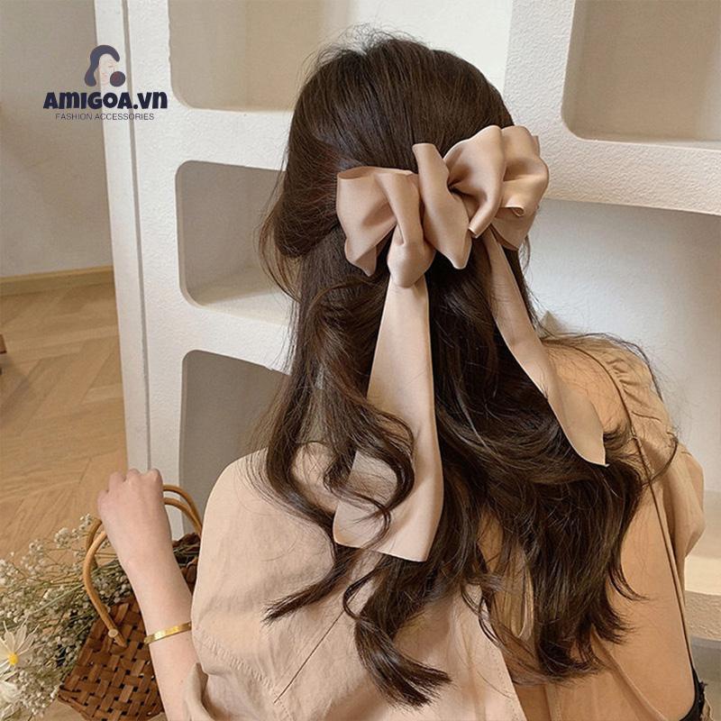 ✨✨Kẹp Tóc Thắt Nơ Sợi Vải Cho Nữ