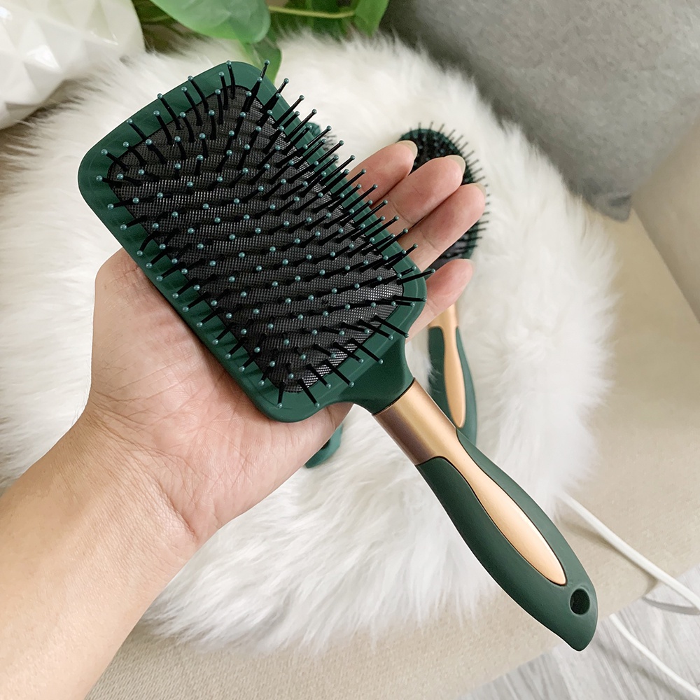 Lược Chải Gỡ Rối Tóc, Massage Da Đầu Xanh YueGe Cao Cấp