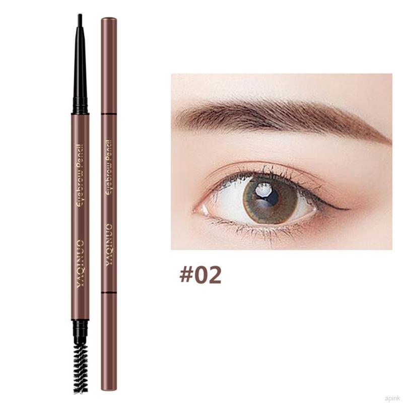 [Hàng mới về] Bút Kẻ Mày Dạng Ngòi Xoay Kháng Nước Và Chống Mồ Hôi Với Đầu Cọ Chải Tiện Dụng | BigBuy360 - bigbuy360.vn