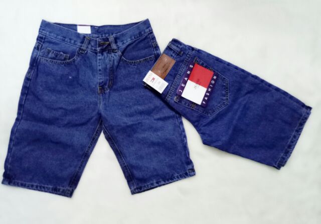 Quần sọt jean Nam đơn giản