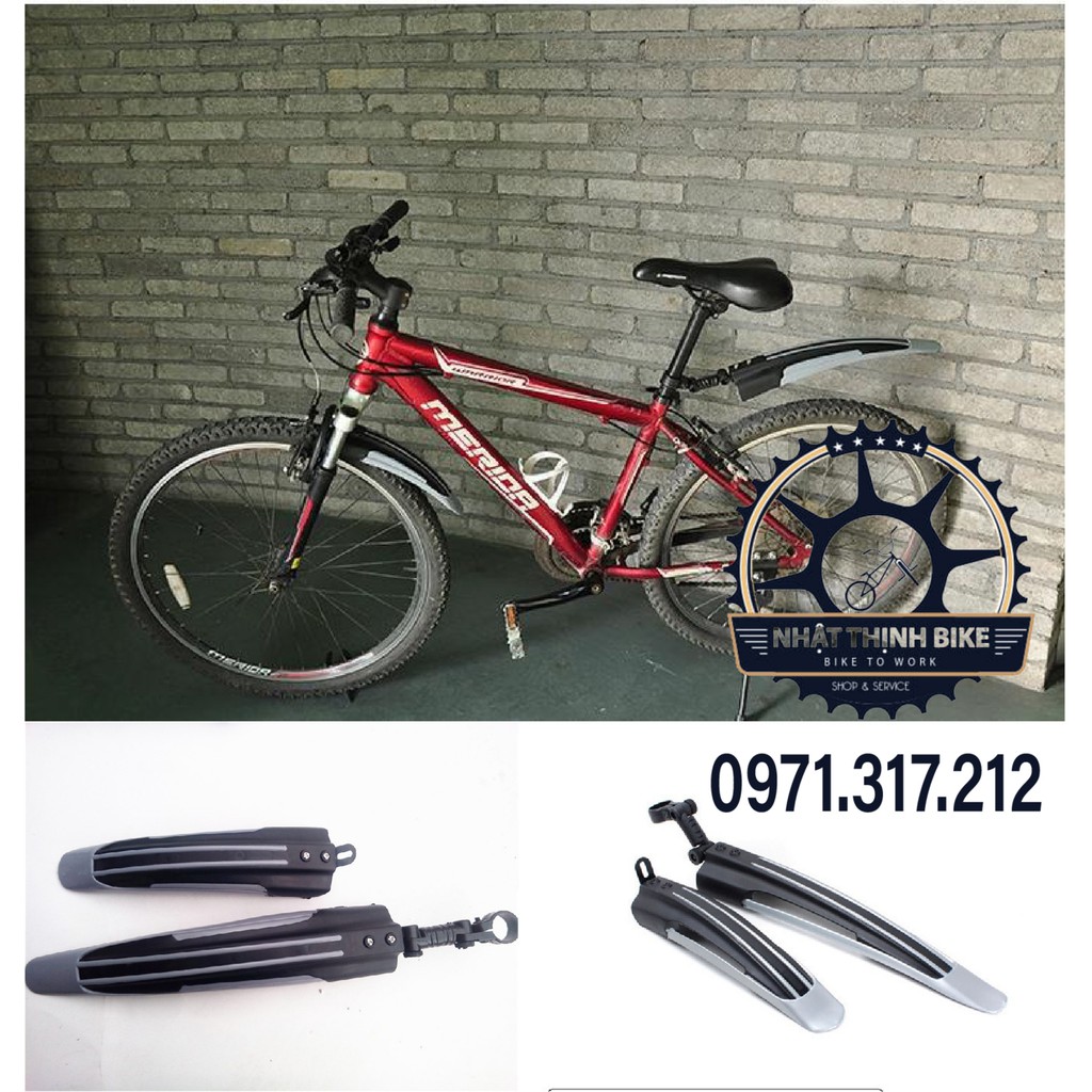Combo 1 Cặp Chắn bùn xe đạp dè chắn bùn xe đạp Sọc Màu GIÁ SỈ