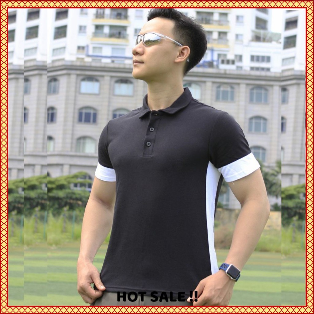 Áo Thun Nam Tay Ngắn | Áo Phông Nam Tay Lỡ Cổ Đứng Thời Trang Cao Cấp A02-04 morgana.shop