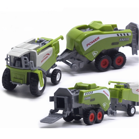 Mô hình máy gặt đập bằng hợp kim và nhựa ABS tỉ lệ 1/42