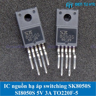 Ic nguồn hạ áp switching sk8050s si8050s 5v 3a to220f-5 mới