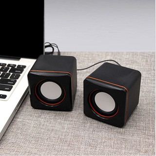 Loa 2.0 cắm cổng usb tiện lợi gọn nhẹ