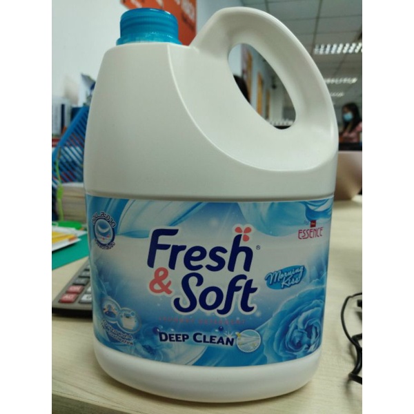 NƯỚC GIẶT FRESH SOFT 2 HƯƠNG DUNG TÍCH 3 LÍT (HÀNG CHUẨN CÔNG TY?