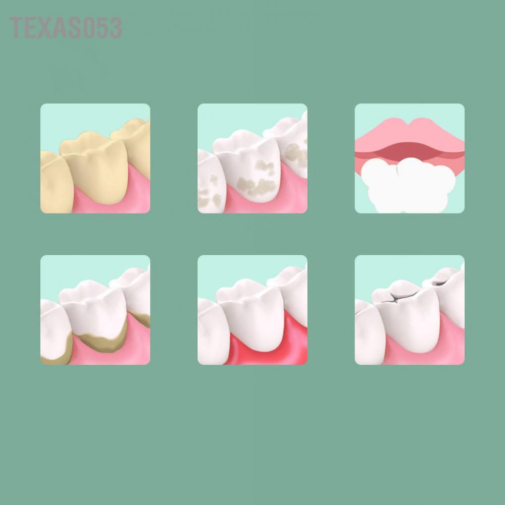 [Hàng HOT] Máy Tăm Nước Cầm Tay Vệ Sinh Răng Miệng - Xịt Rửa Răng bằng điện Chống Thấm Nước【Texas053】