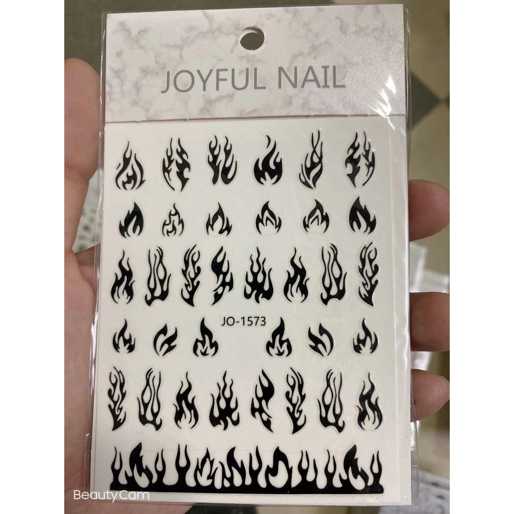 Sticker trang trí nail