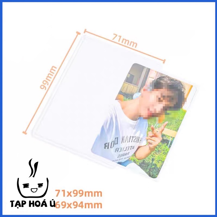 TOPLOADER B8 MEET YX COLOR BORDER ĐỰNG CARD, BẢO VỆ ẢNH THẺ IDOL KPOP CÓ SEAL, VIỀN MÀU