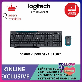 Bộ bàn phím và chuột không dây Logitech MK275