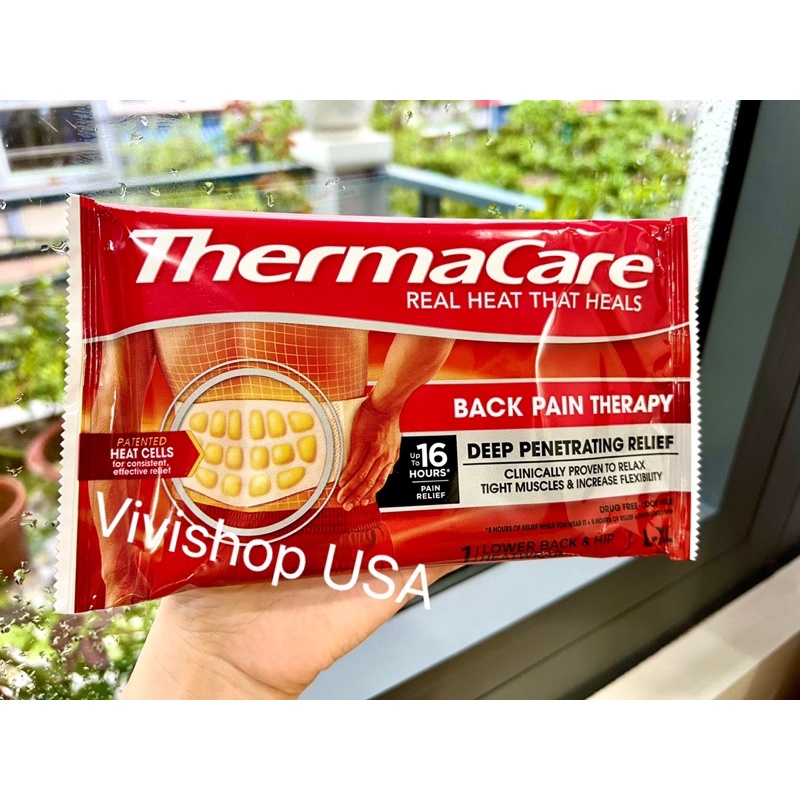 MIẾNG DÁN NÓNG TỔNG HỢP NHIỀU VÙNG THERMACARE MỸ