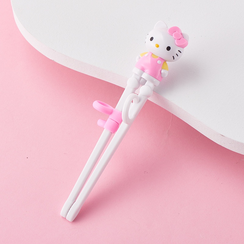 Set đũa tập ăn 3D Hello Kitty