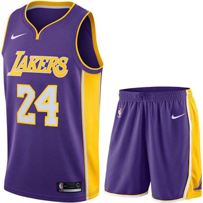 ▽☂☃Áo thi đấu NBA Lakers, số 23 của bóng rổ James 24 Kobe, có thể tùy chỉnh