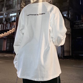 ÁO FUNKY BASIC LONG SLEEVE TRẮNG