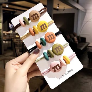 SET 5 dây buộc tóc mm xinh xắn