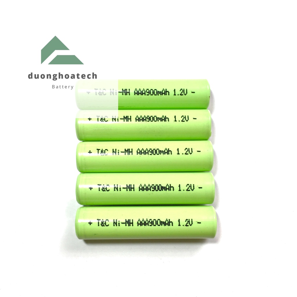 Pin sạc AAA Ni-MH 1.2V 900mAh - Đầu phẳng