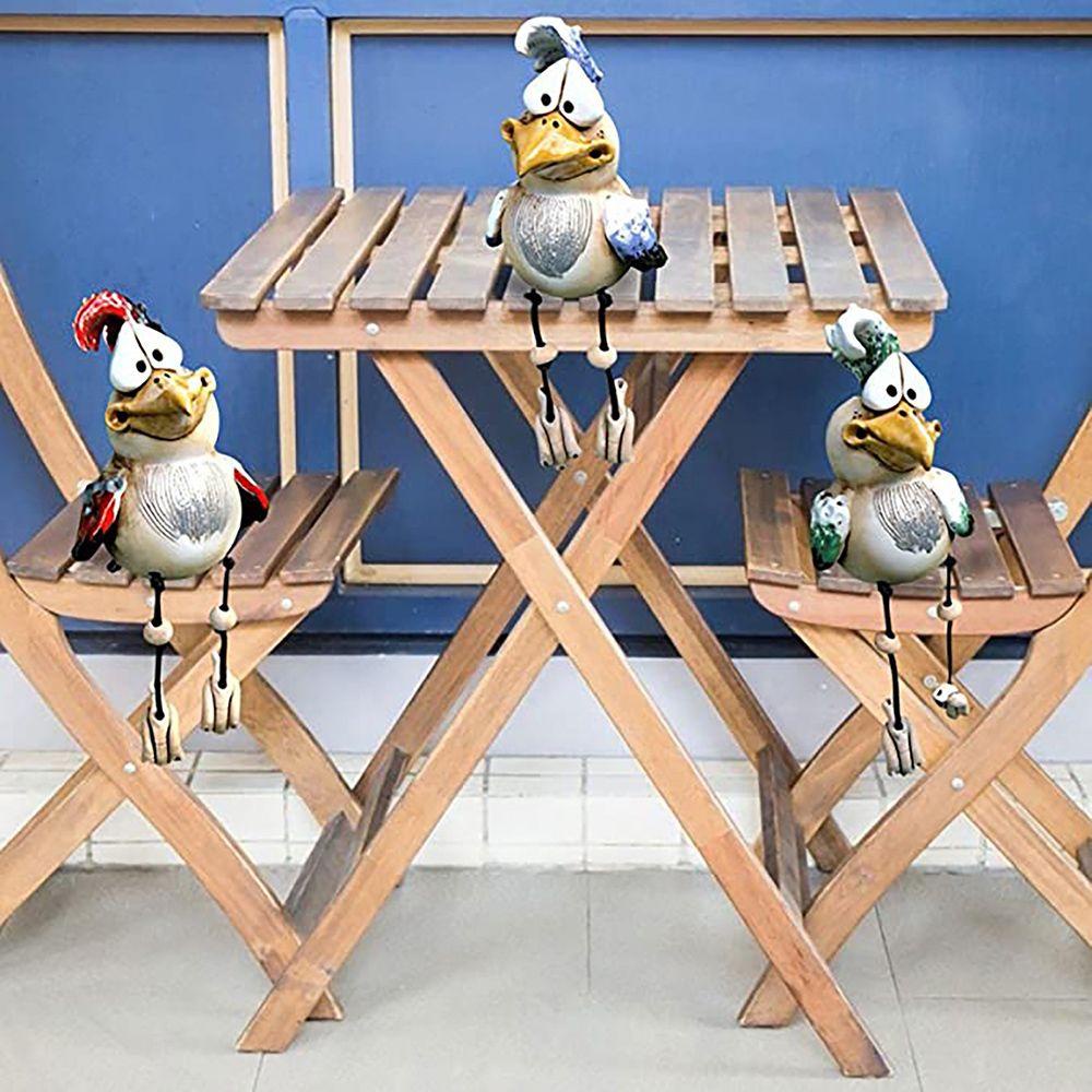 LAKAMIER Đồ Trang Trí Sân Vườn Hình Con Gà