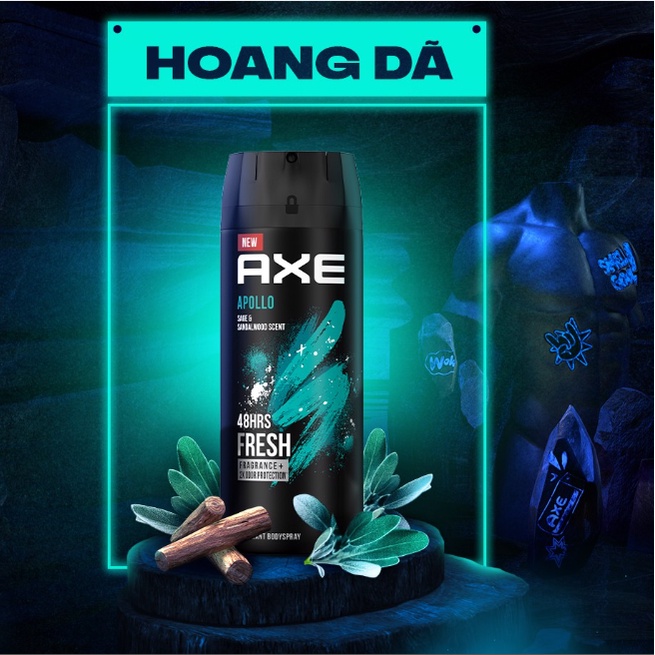 Xịt Khử Mùi Toàn Thân Cho Nam Axe Deodorant Bodyspray 135ml