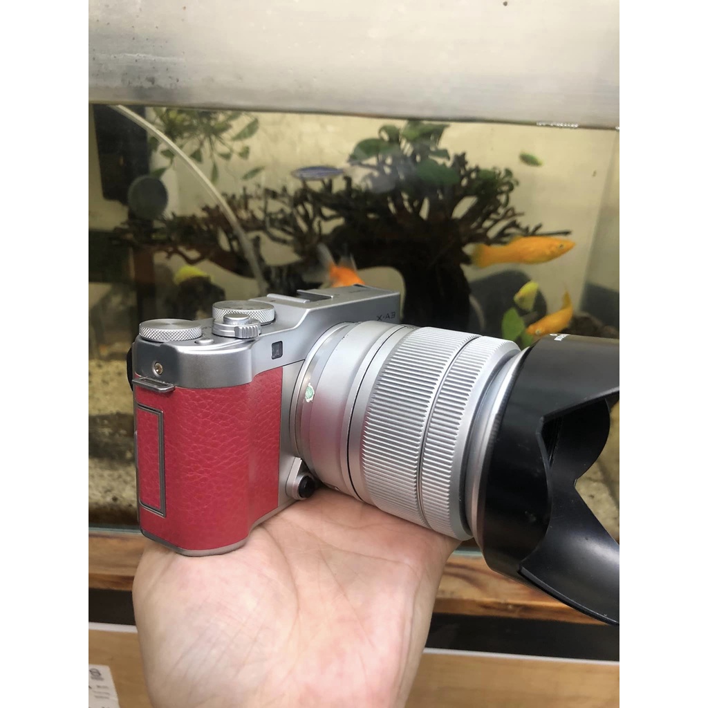 Máy ảnh fuji xa3 hồng kèm kit 16-50
