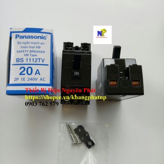 Cầu dao an toàn CB cóc Panasonic (CB Cóc đen)