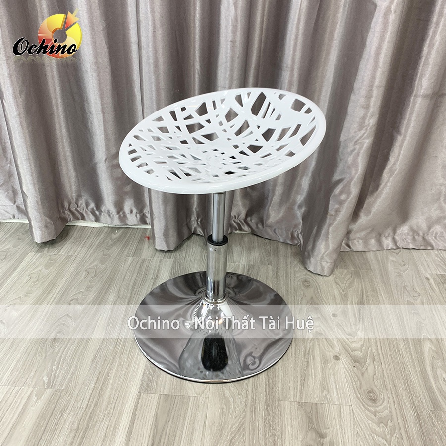 Ghế Trang Điểm, Ghế Chụp Hình Mẫu Nhựa Lưới Xinh Xắn Cao 30/50Cm (Đủ Màu)