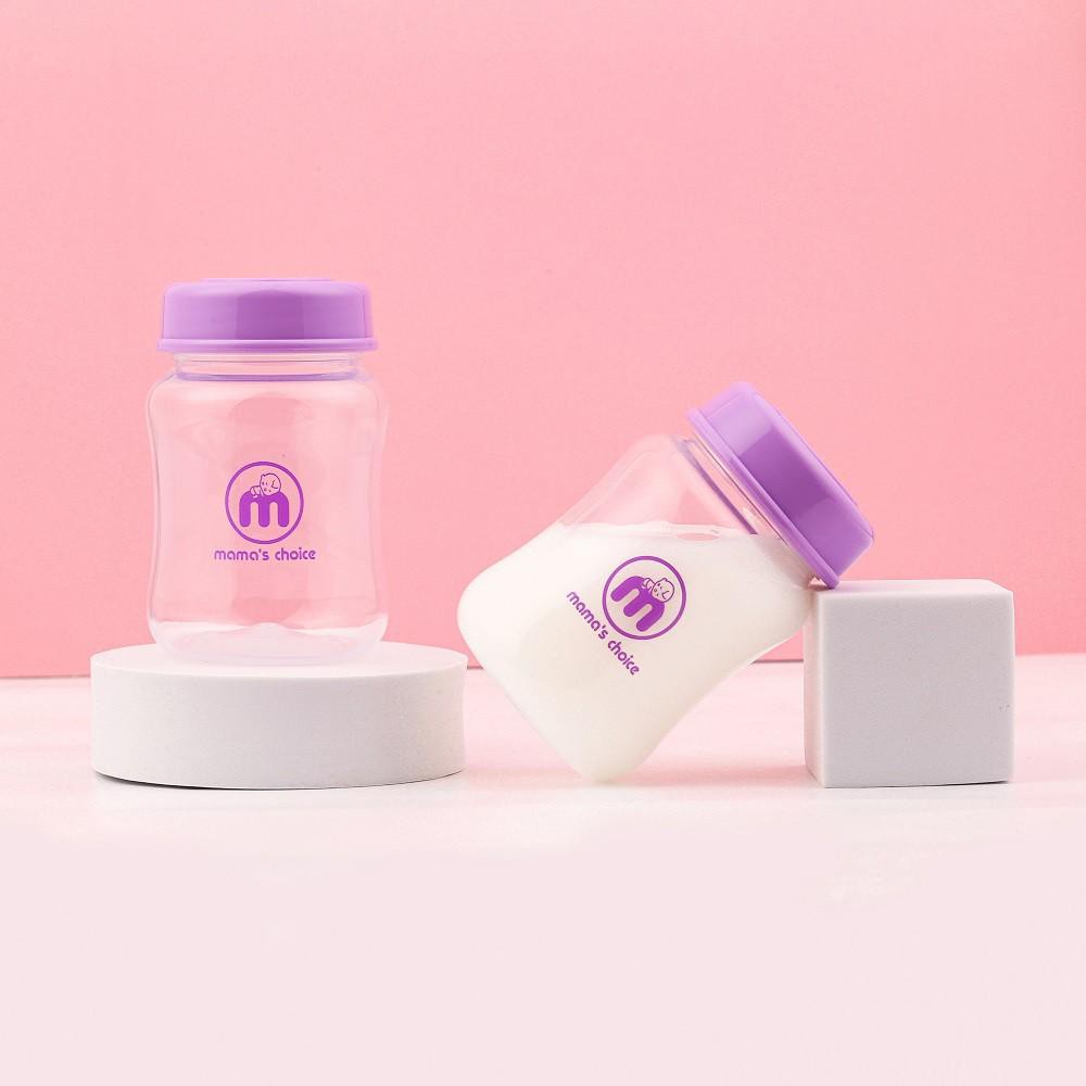 Bình trữ sữa mama's choice Mini Pum 180ml