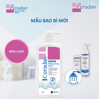 Sữa tắm dưỡng ẩm CERADAN Moisturising Body WASH  cho da nhạy cảm, da thường