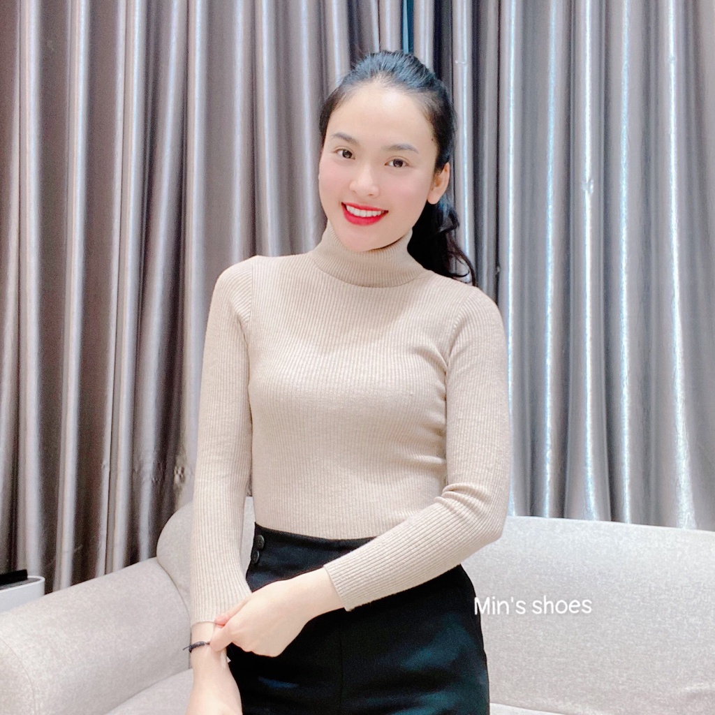 Min's Shoes - Áo Len Nữ Cổ Lọ Quốc Dân 469