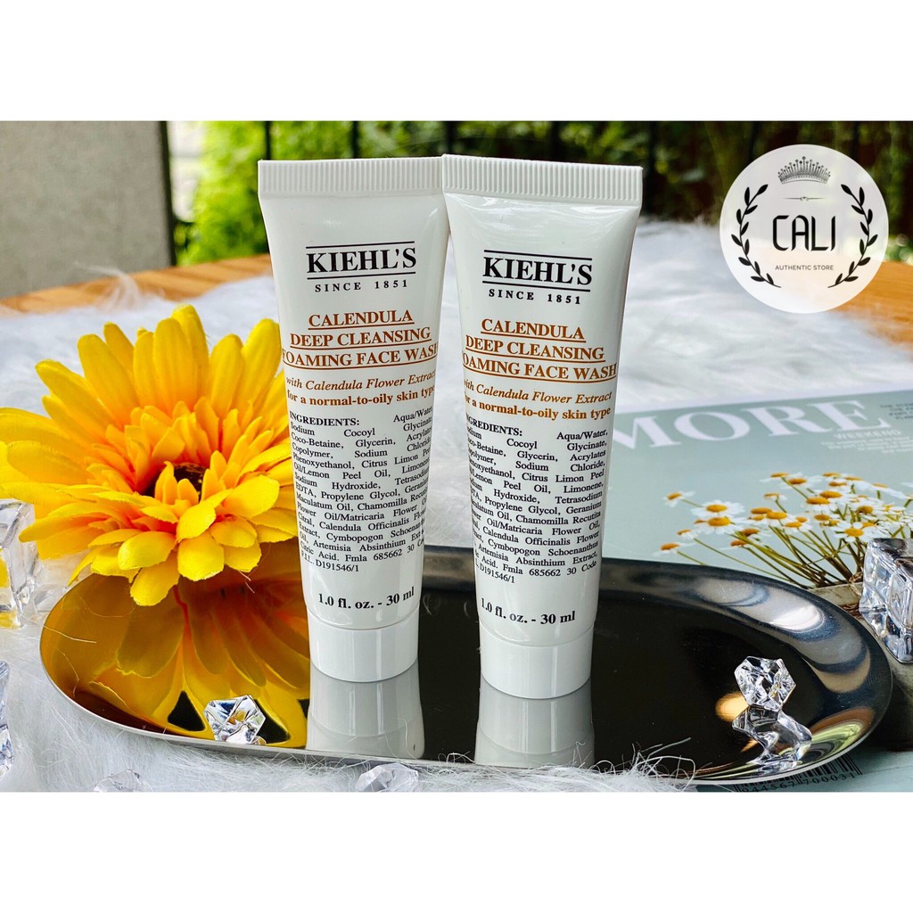 Sữa rửa mặt 💖 FREESHIP 💋 Sữa rửa mặt Cúc Kiehl's 30ml chính hãng [ Minisize ] | BigBuy360 - bigbuy360.vn