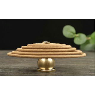 Chân cắm nhang vòng, nhang cây bằng đồng